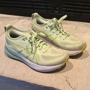 Asics Women's Mint Green Sneakers